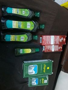 8 Bottles Hair Oils