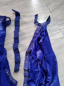 Elegant Blue Ethnic Gown