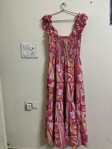URBANIC maxi frill dress