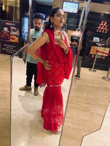 designer sharara set