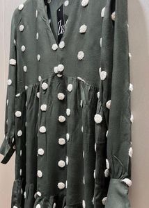 ZARA Green Dress