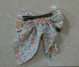 Floral Hair Tie Scarf