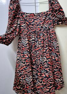 Open Back Mini Dress