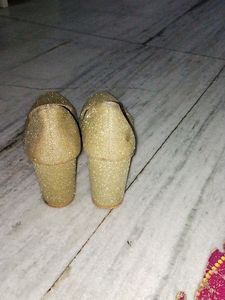 Bridal Golden Heels