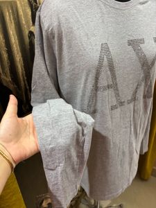 Armani Exchange Sarosvki Print Tee