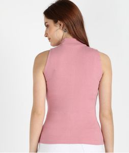 Pink Sleeveless Top