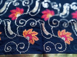 Handloom Silk Saree Ke Sath New Free Sare