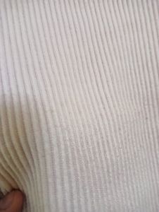Light Pink Ribbed Crop Top
