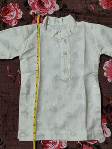 Kids Kurta Koti Set And 5 Vests