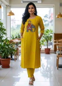 Elegant Yellow Kurta Set