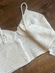 Crochet Knit Tank Top