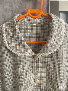 Korean Shirt With Chinese Collar