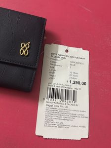 Baggit Navy Blue Wallet