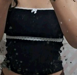 Cute Black Tube Top