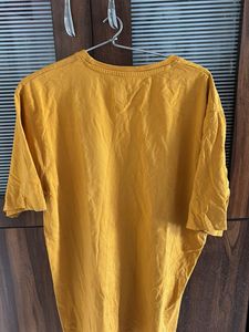 Yellow Tiger Graphic Print Tee