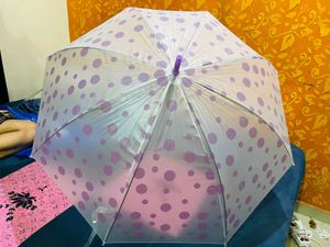 Polka Dot Umbrella New Wdt Tag