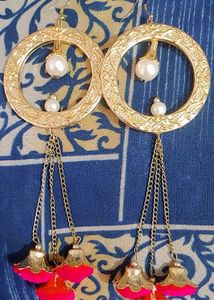 Combo Of Aesthetic Earrings 🎀