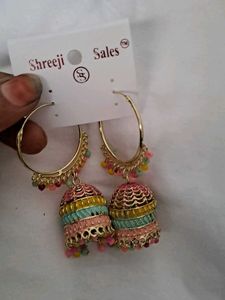 MUlti COLOR JHUMKA