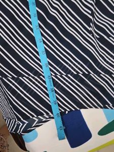 H&amp;M Striped Black &amp; White Dress