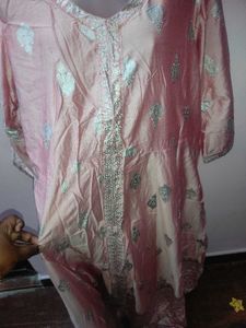 Xxl New Unused Avaasa Pink Kurta
