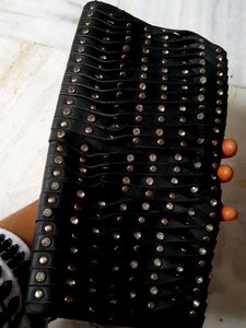 Black Lether Clutche