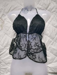 Y2K BACKLESS TOP