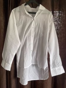 White cotton Kurta Set