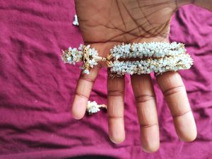 Moti Necklace With Earings