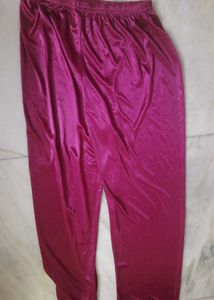 3 Piece Satin Nightgown and Shorts Set