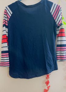 Striped Sleeve Tee