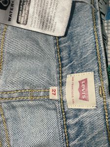 Levi's Blue Straight Leg Jeans