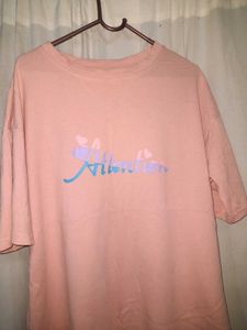 Oversized  &#39;Attention&#39; Tshirt