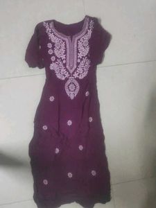 Elegant Embroidered Kurta