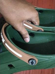 Red Tape Green Clogs For Sale