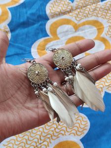 Feather Jhumka
