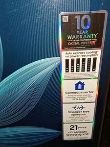 Samsung Digital Inverter + Digita Display Fridge