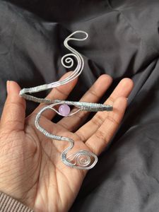 Silver Wire Upper Arm Cuff