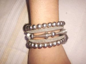 Silver Hand Bracelet