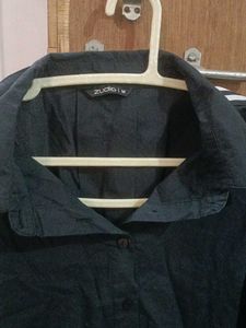 Striped Black Crop Top