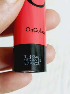 Oriflame On Colour Lipstick 💄 BrickRed