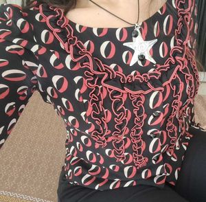 Y2k Aesthetic Vintage Top