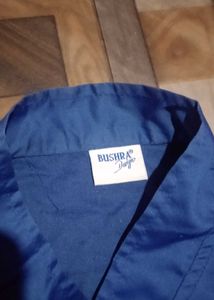 Blue Button-Up Shirt