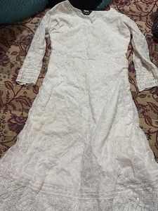 Elegant White Kurta Set