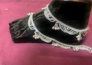 Silver Anklets