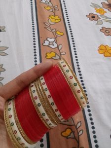 Beautiful Red Colour Bridal Chura