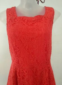Vintage Formal Lace Mini Dress