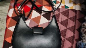Solid Hobo Bag