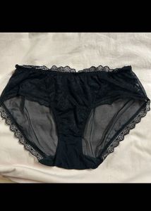Lace Trim Panty Set