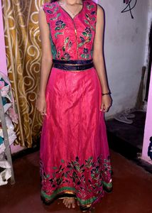 Pink Colour Lehenga With Blouse Chunni