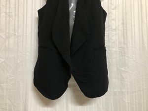 RW &amp; CO.  Oversize Open Longline Slim Waistcoat